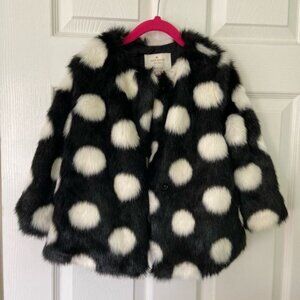 EUC KATE SPADE Toddler Girls Designer Coat Size 3